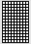 Graph paper, black grid 1 x 1mm, A4