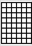 Graph paper, black grid 10 x 10mm, A4